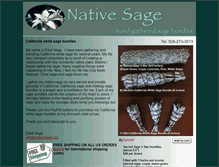Tablet Screenshot of nativesage.org